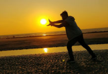 Sunset Beauty with a Boy